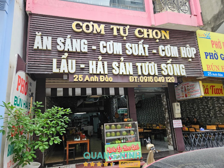 Bài đánh giá về tiệm Phở Bò Thố Đá - Cơm Tự Chọn, 25 Anh Đào, Bãi Cháy, Quảng Ninh