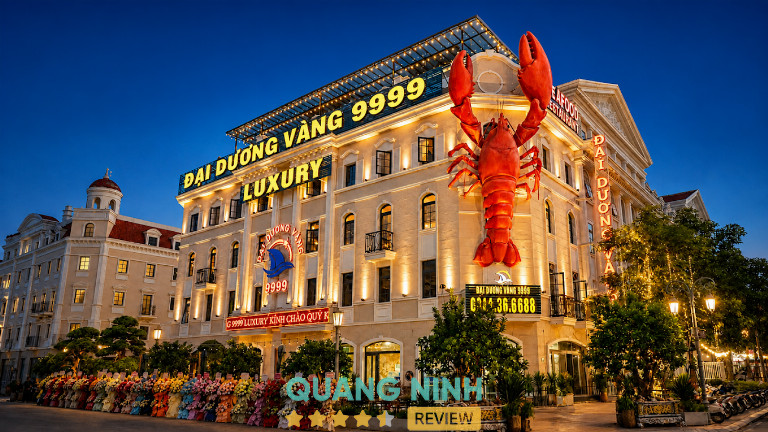 Bài đánh giá về Nhà hàng hải sản Đại Dương Vàng 9999, Bãi Cháy, Quảng Ninh